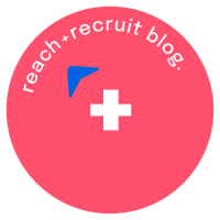 reach+recruit Kompass, auf dem "reach+recruit blog." steht.